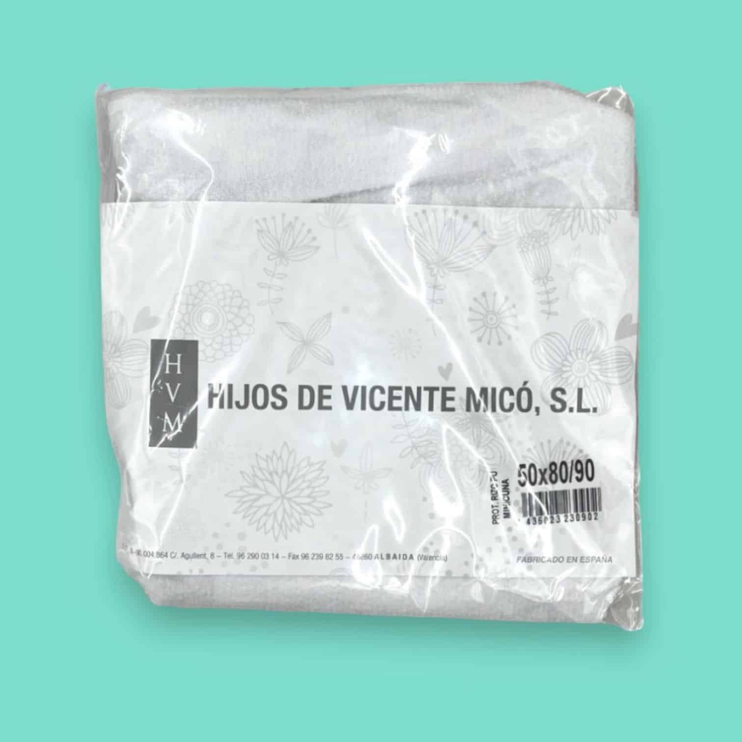 Protector ajustable de rizo plastificado. - Imagen 4