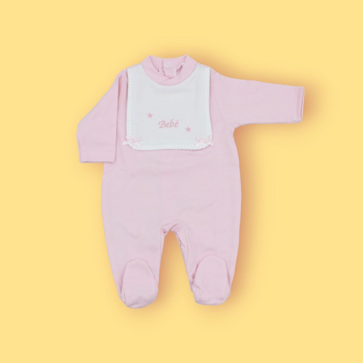 Pijama de algodón 100% babero. - Imagen 4