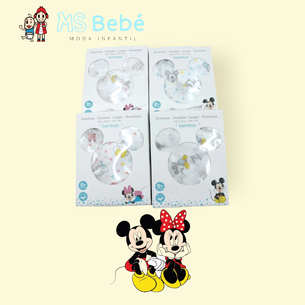 Muselinas estampados Disney 1,20x1,20 cm - Imagen 2