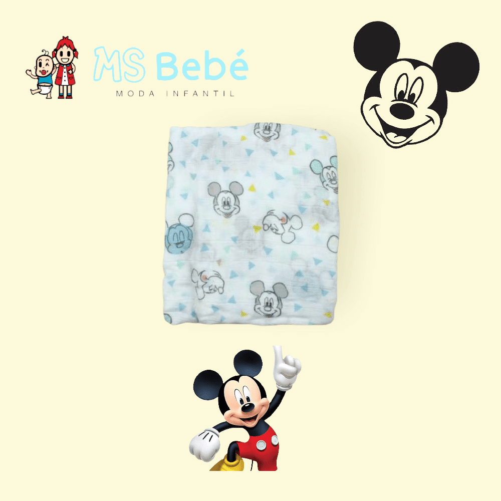 Muselinas estampados Disney 1,20x1,20 cm - Imagen 6