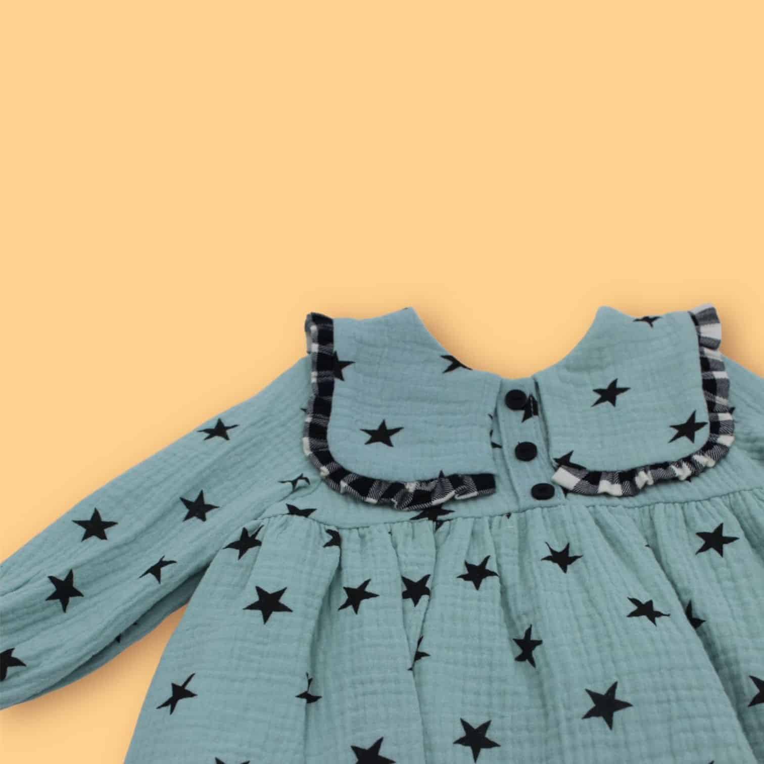 Vestido marca del sur estrella cuello . - Imagen 2