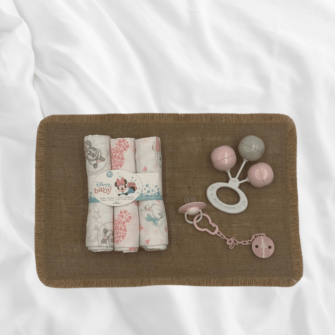 Pack de tres gasas de DISNEY 80x80 cm. - Imagen 3
