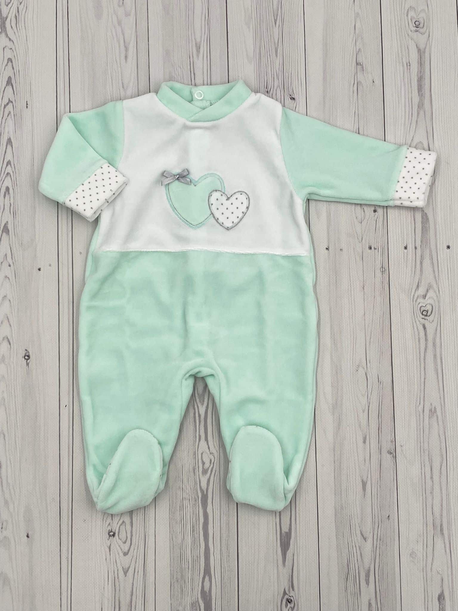 Pijamas terciopelo corazones. - Imagen 4