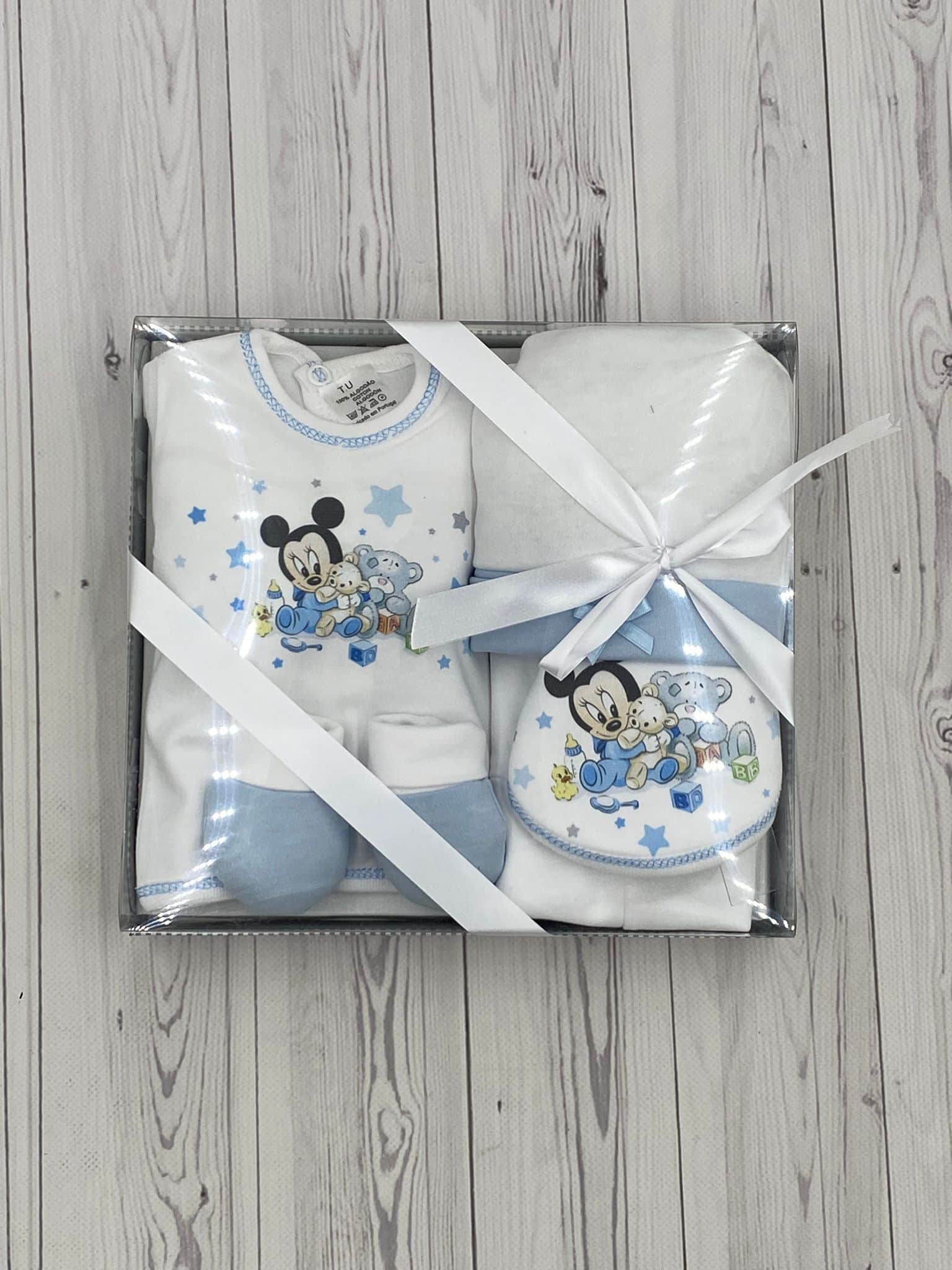 Set de recién nacido DISNEY cinco piezas algodón 100%. - Imagen 3