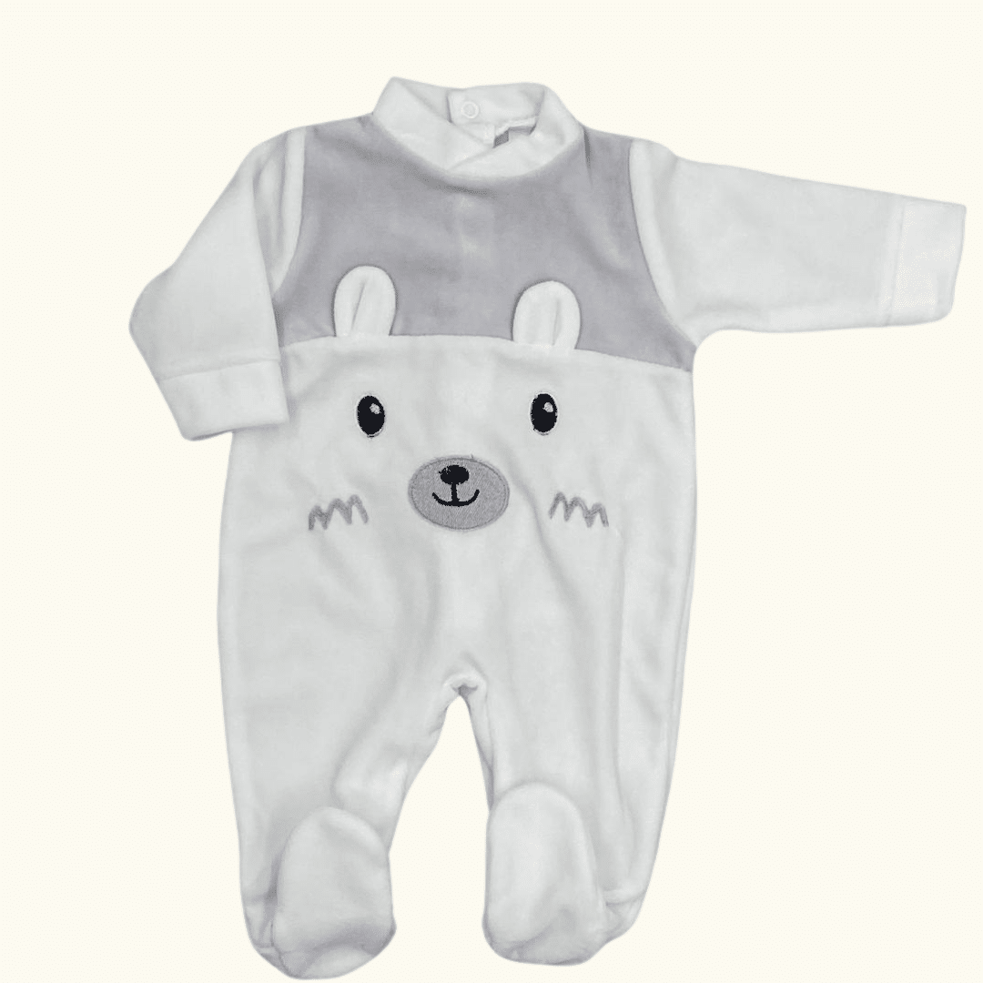 Pijama terciopelo manga larga oso REF.A/11. - Imagen 4