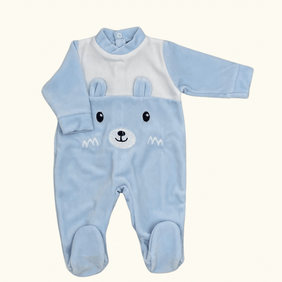 Pijama terciopelo manga larga oso REF.A/11. - Imagen 5