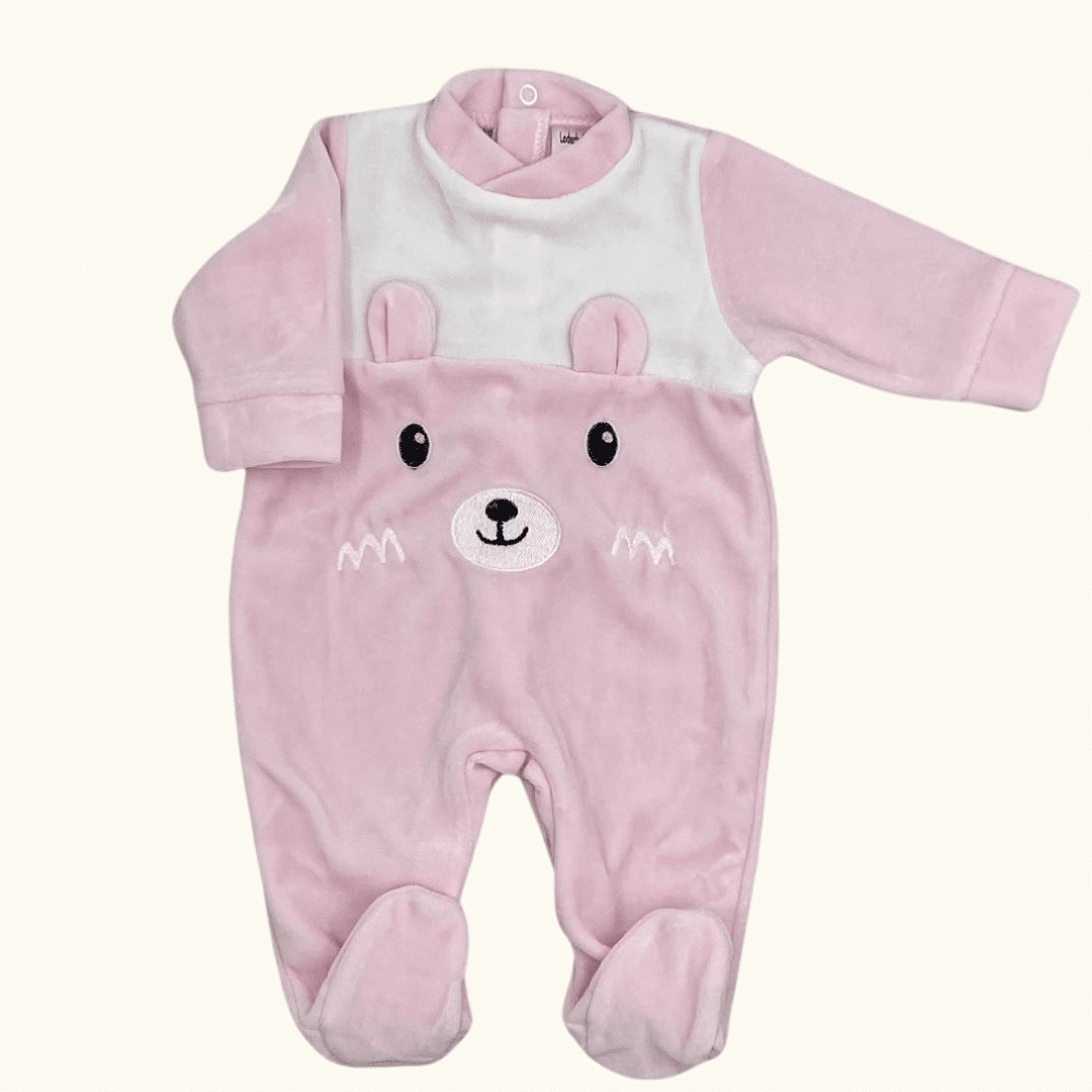 Pijama terciopelo manga larga oso REF.A/11. - Imagen 2