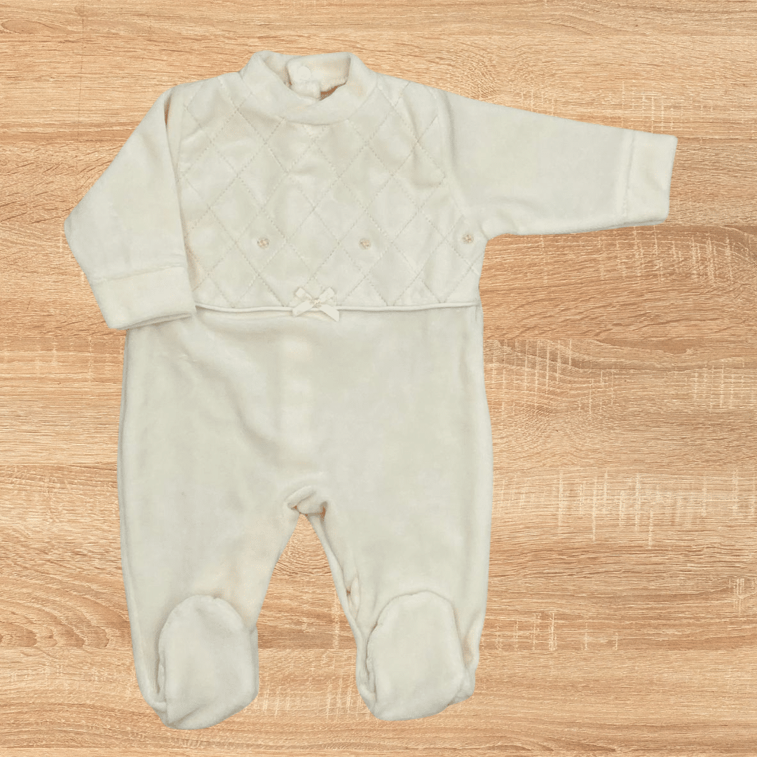 Pijama terciopelo una pieza lizo REF. A/10. - Imagen 2
