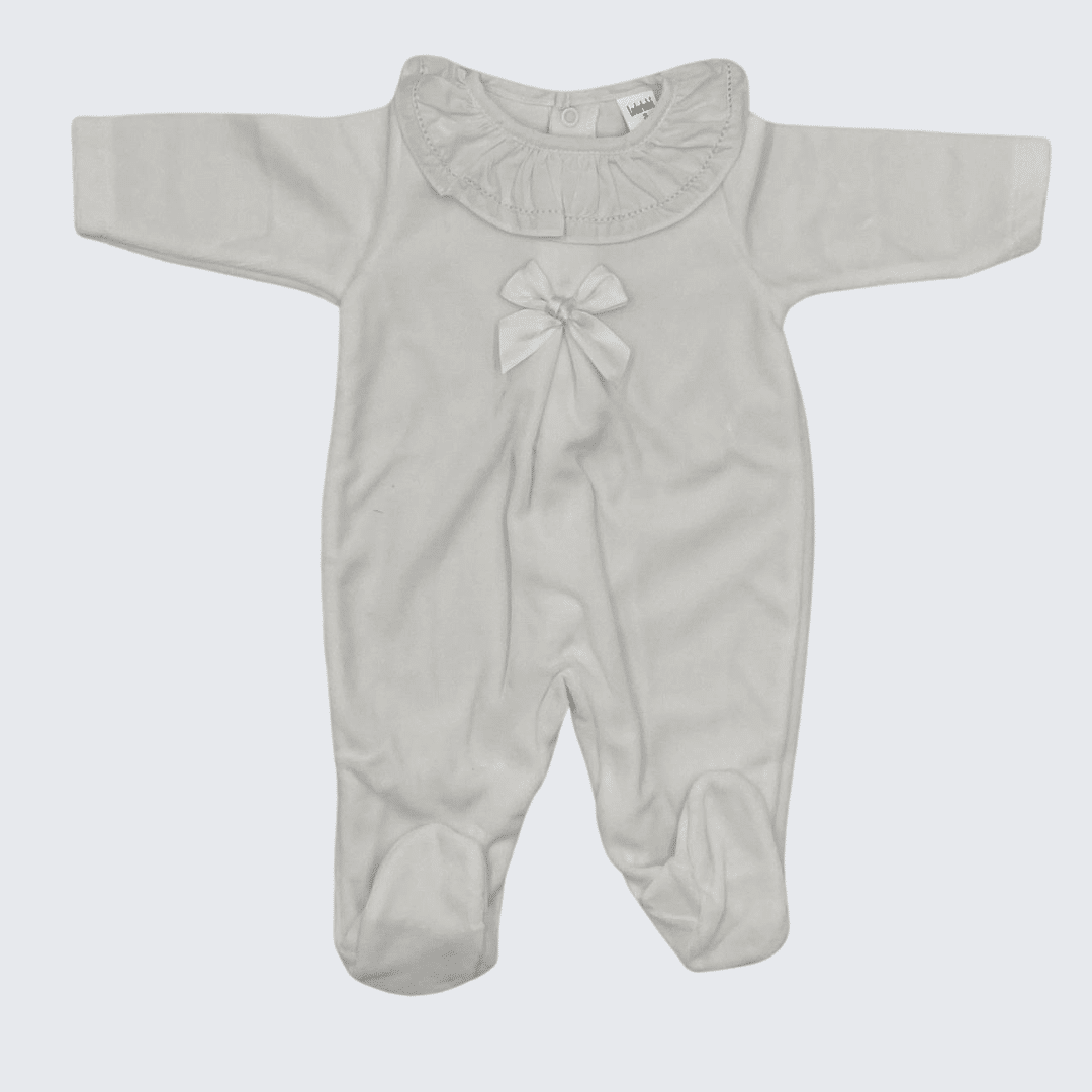 Pijama terciopelo cuello volante RF/A8.