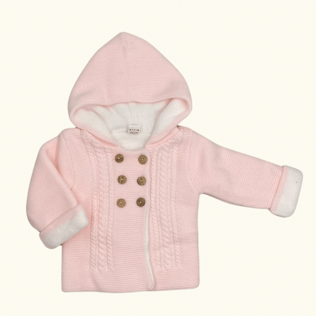 Chaqueta punto doble capucha. - Imagen 5