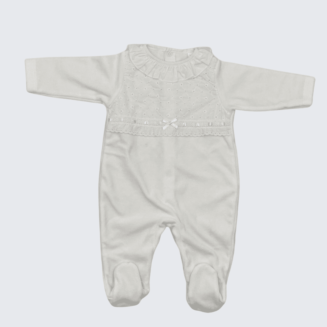 pijama terciopelo cuello volante A/6. - Imagen 3