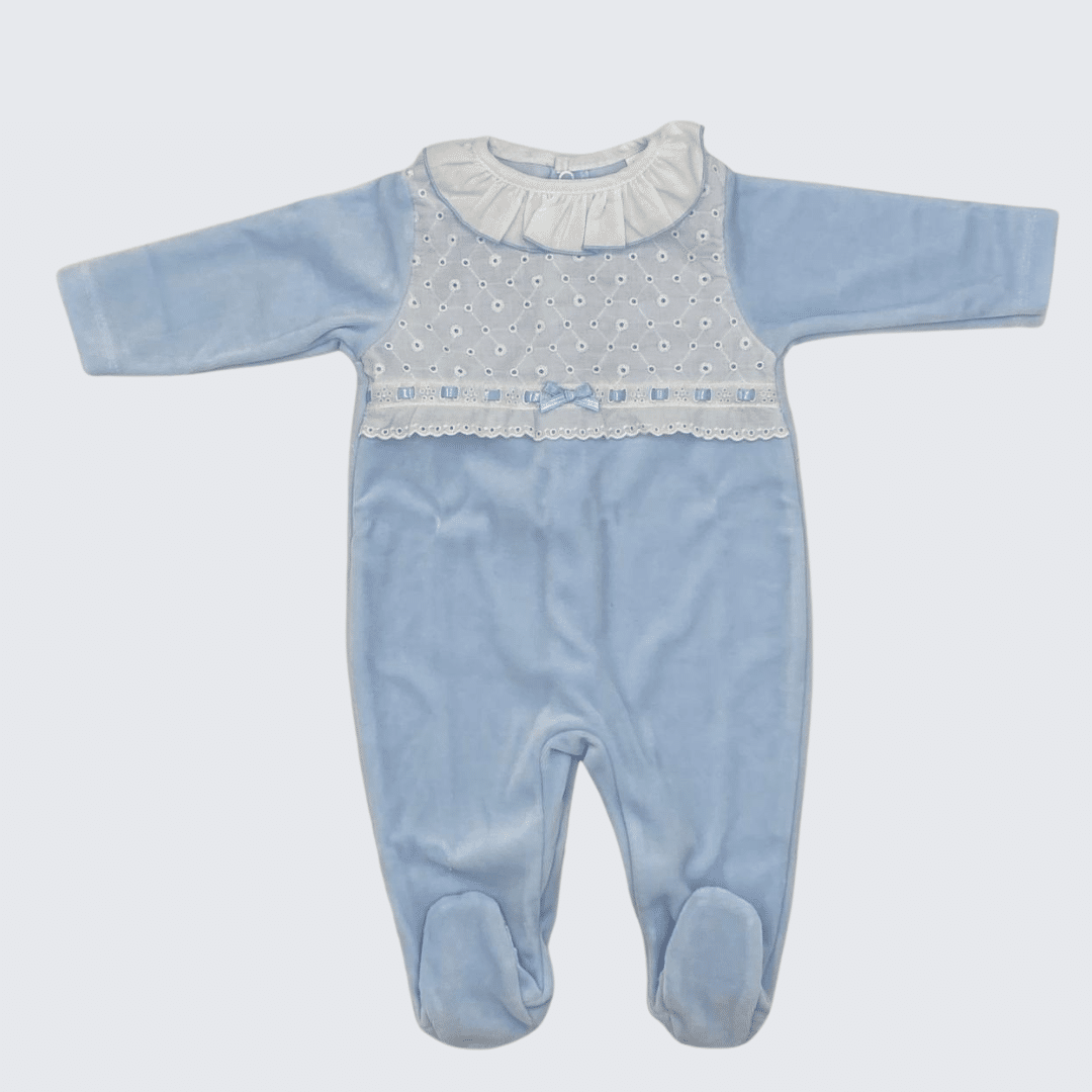 pijama terciopelo cuello volante A/6. - Imagen 2