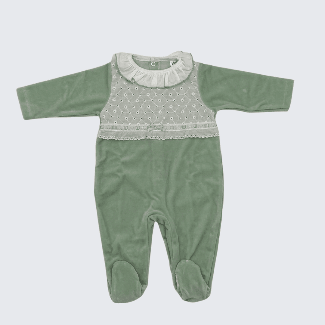 pijama terciopelo cuello volante A/6. - Imagen 5