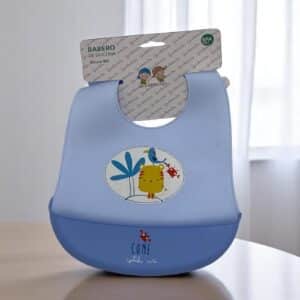Babero silicona estampado Marca GAMBERRITOS
