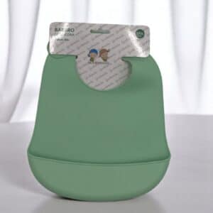 Babero silicona liso Marca GAMBERRITOS.