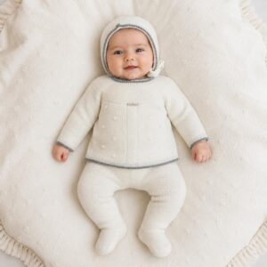 Conjunto lana polaina jersey capota AR/9016