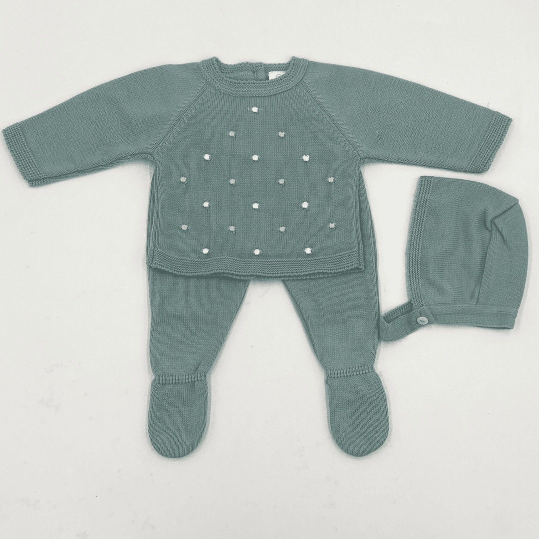 Conjunto polaina capota jersey topo lana AR/9001 - Imagen 3