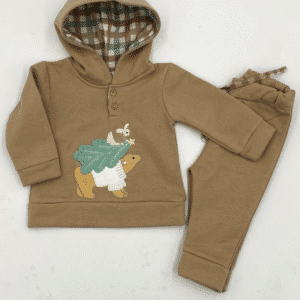 Chándal camel gorro árbol Marca Curricoca
