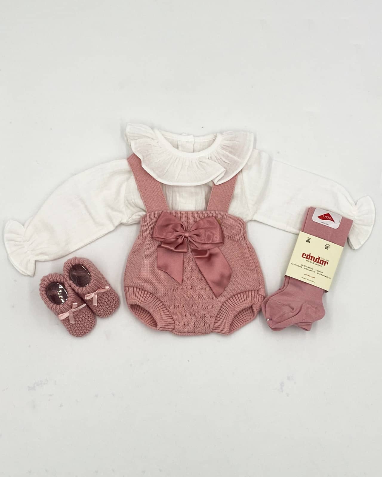 Conjunto cubre tiranta lana camisa bambula RF/595 - Imagen 8