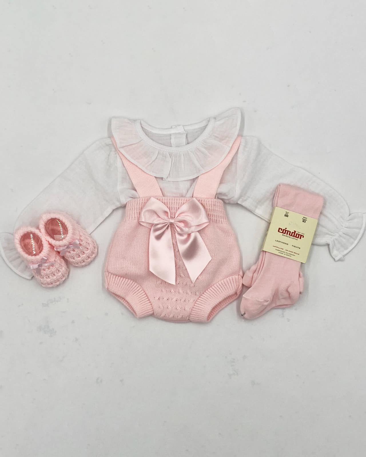 Conjunto cubre tiranta lana camisa bambula RF/595 - Imagen 7
