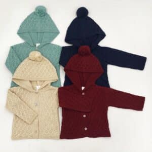 Rebeca larga gorro pompón RF/9511