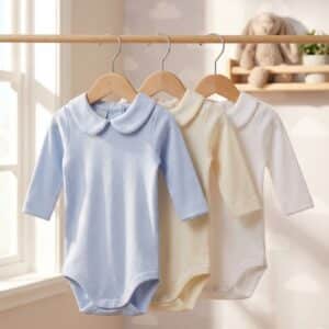 Body babidu algodón 100% cuello bebé RF/1190