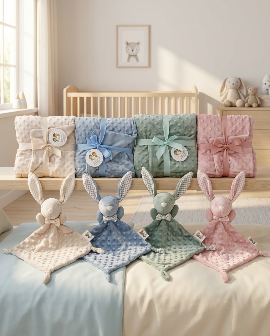 Manta topito 80x1,10cm +Doudou Gamberrito