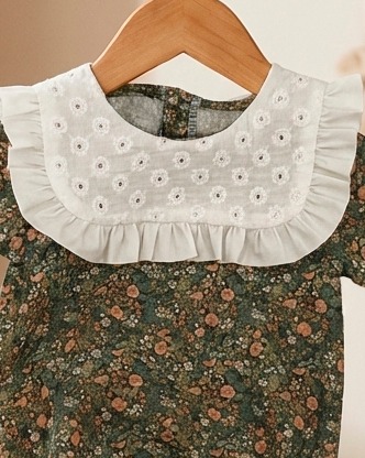 Pelele estampado cuello perforado MASAN BEBÉ. - Imagen 3