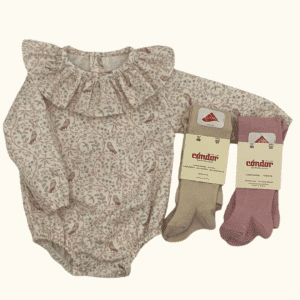 Pelele estampado cuello volante MASAN BEBÉ