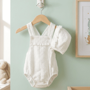 Peto+capota perforado Beige MASAN BEBÉ
