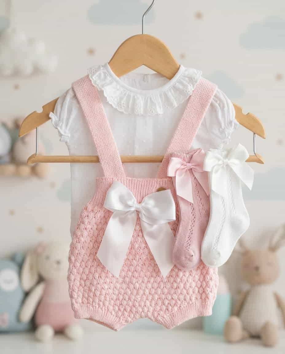 Peto hilo camisa plumeti cuello bebé RF/590 - Imagen 6