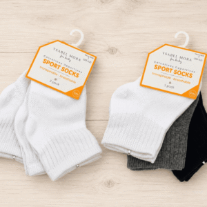 Calcetines deportivos antipresión pack de 3 pares ISABEL MORA