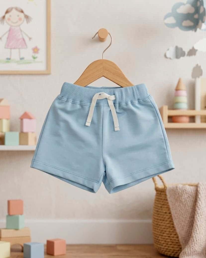 Conjunto algodón camiseta estampado palmera y calzona - Imagen 2