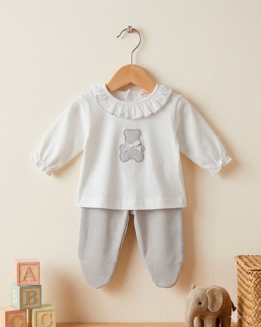 Conjunto algodón 100% polaina y camiseta RF/32437 - Imagen 4