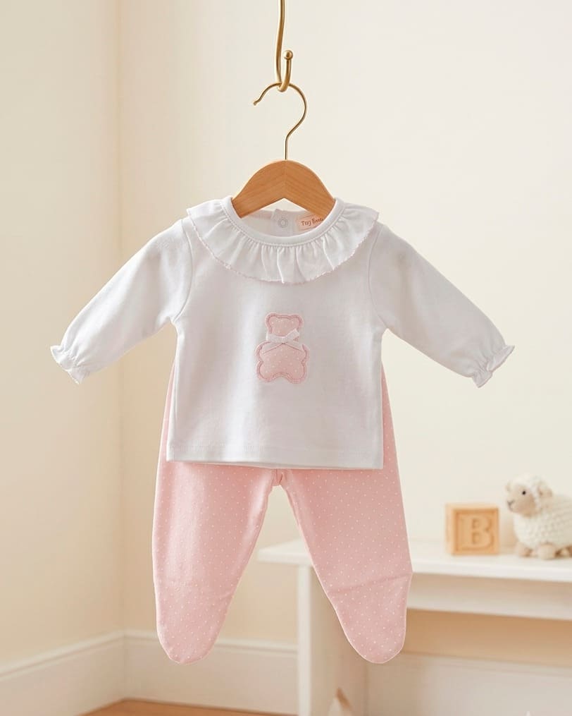 Conjunto algodón 100% polaina y camiseta RF/32437 - Imagen 3