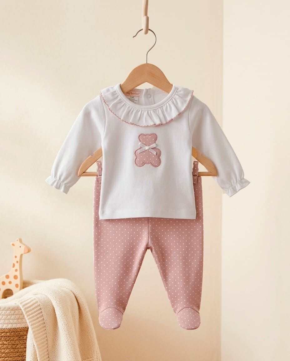 Conjunto algodón 100% polaina y camiseta RF/32437 - Imagen 2