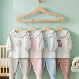 Conjunto algodón 100% polaina y camiseta RF/32437