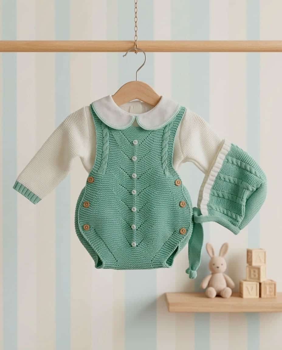 Conjunto lana peto jersey y capota RF/1958 - Imagen 2