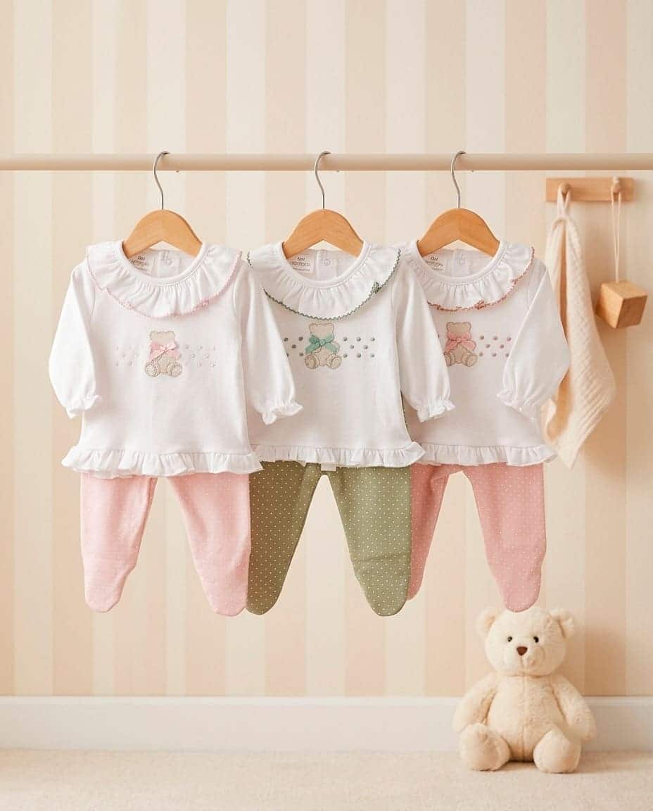 Conjunto algodón 100% afelpado polaina+camiseta RF/605 - Imagen 4