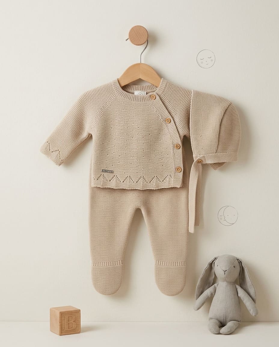 Conjunto lana polaina jersey y capota RF/2015 - Imagen 2