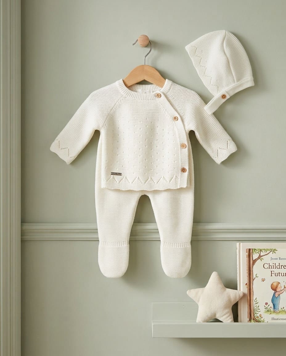 Conjunto lana polaina jersey y capota RF/2015 - Imagen 4