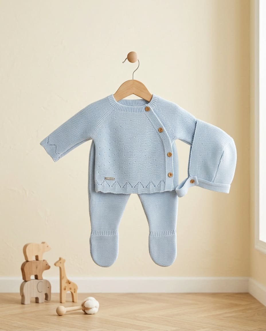 Conjunto lana polaina jersey y capota RF/2015 - Imagen 3