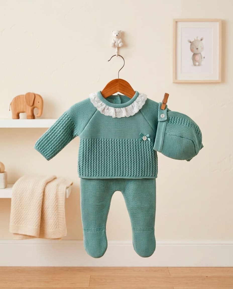 Conjunto lana polaina-jersey-capota RF/26C2000 - Imagen 2