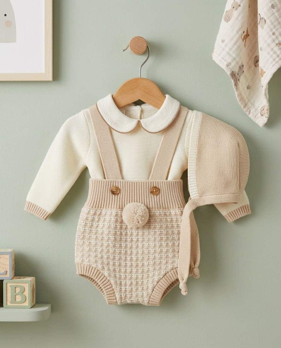Conjunto lana peto tiranta jersey capota RF/1952 - Imagen 3