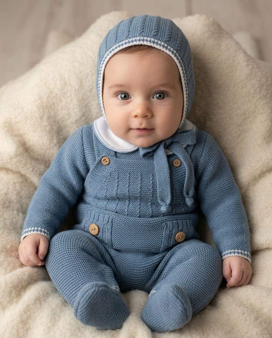 Conjunto peto polaina jersey capota RF/1973